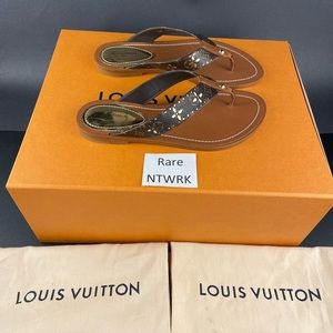 Louis Vuitton Sunny Flat Thong Size US 6/ EU 36